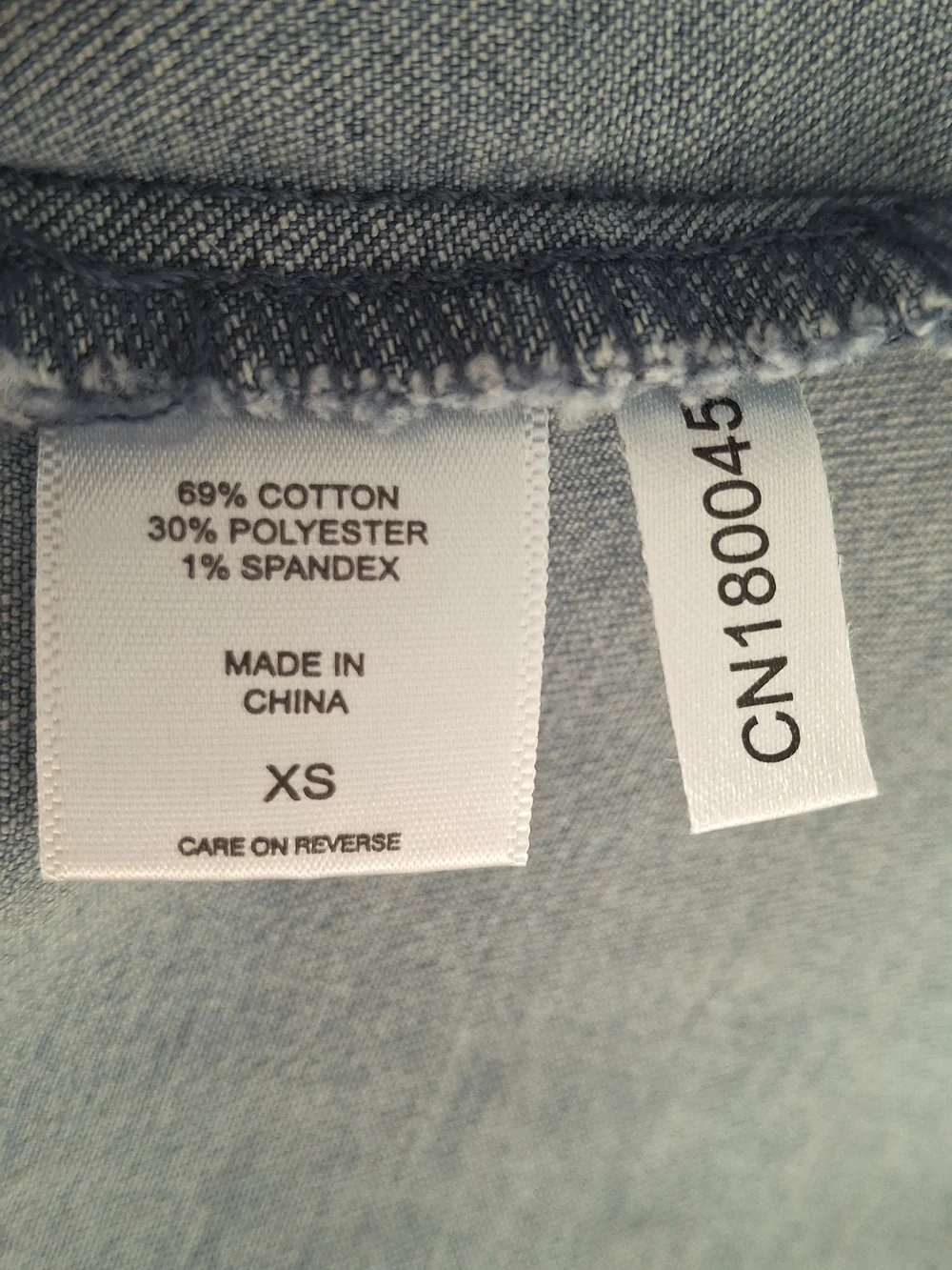 New York & Company Denim Dress Size XS